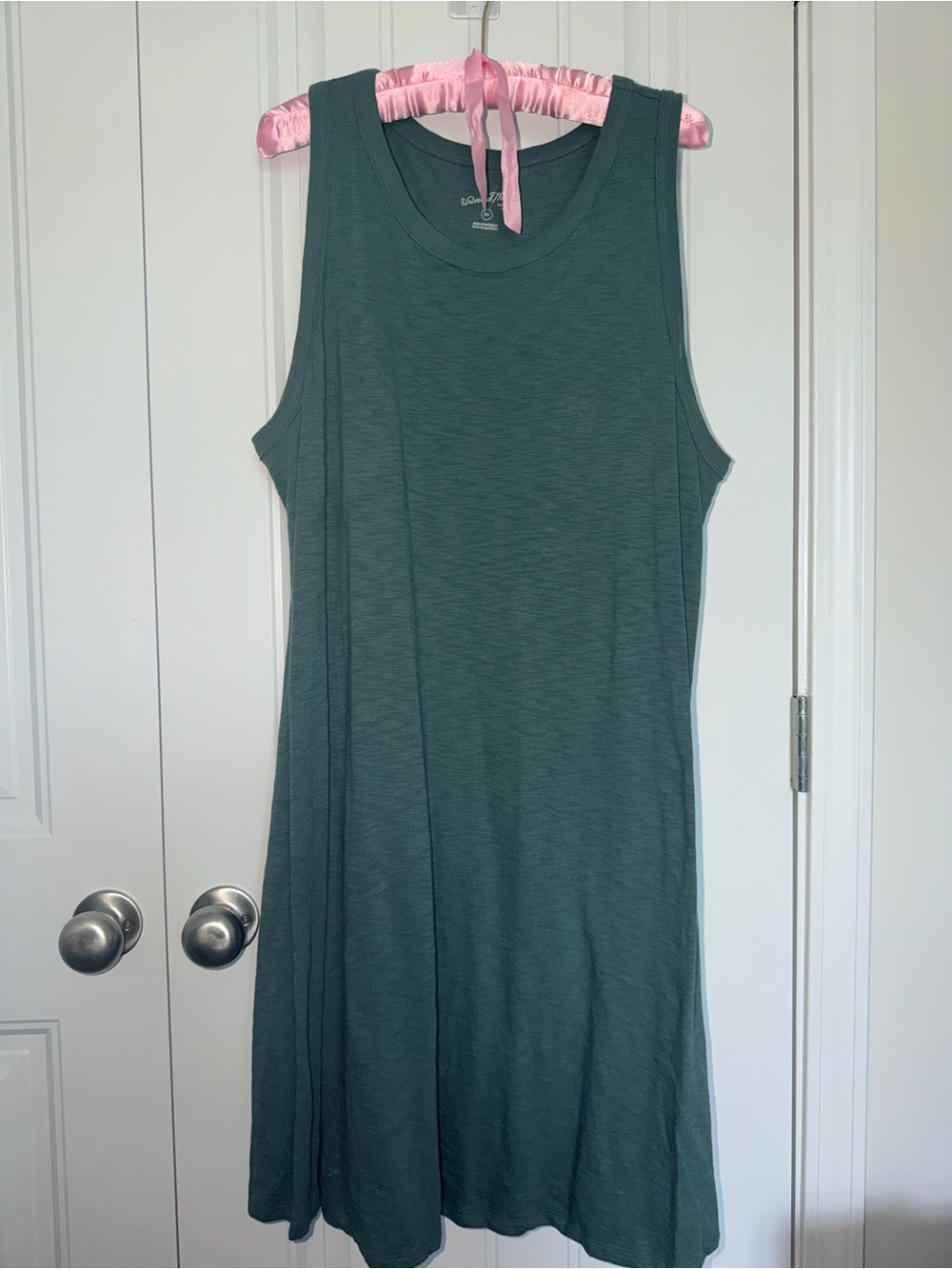 Universal Thread Sleeveless Maxi Dress in Teal Green